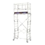Échafaudage télescopique roulant aluminium, 4,80 m - X-TOWER